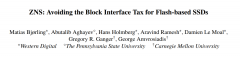 ZNS SSD设计架构及性能优化