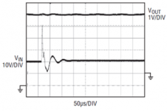 坚固耐用的DC/DC降压转换器可抵抗3V输入浪涌