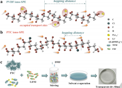 Angew：高介电固态离子凝胶电解质实现Li+均匀传输