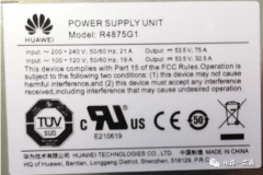 华为5G电源模块R4875G1电路设计原理分析