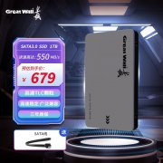 长城 GW560 1TB SSD 高速畅享大容量 秒杀价659元抢