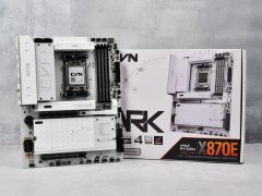 七彩虹 X870E ARK方舟主板评测：释放X3D野兽的纯白