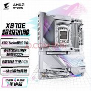 游戏体验直接拉满！技嘉 X870E AORUS MASTER X3D ICE 三