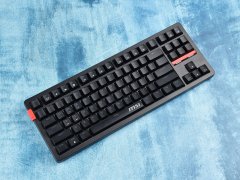 微星 FORGE GK300 WIRELESS 三模机械键盘评测 真 Gask