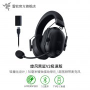 雷蛇 旋风黑鲨V2极速版京东限时秒杀到手只要7