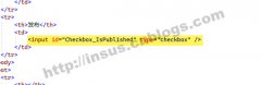 Javascript实现asp.net mvc的checkbox基本功能
