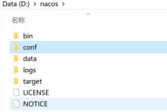 关于window版本nacos版本安装过程