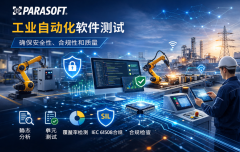 提升工业自动化软件质量与安全，Parasoft全面测试