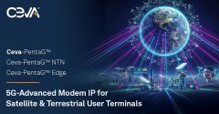 Ceva推出PentaG-NTN™ 5G高级调制解调器IP，助