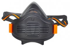 打磨喷漆作业：方盾半面罩呼吸防护的正