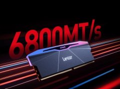 雷克沙 32G DDR5 6800内存上市，支持一键超频终生免