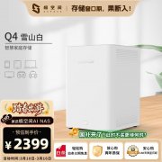 极空间 Q4 雪山白 AI NAS 双盘位 四核芯 智能分类