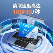 忆捷 T1 256GB存储卡京东限时特惠到手只要97.9元