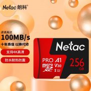朗科 P500 至尊PRO版256GB存储卡京东限时特价到手只