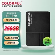 七彩虹 SL500 256GB固态硬盘京东限时特价只要109元