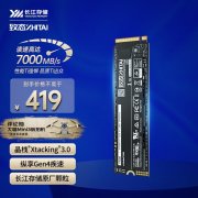 致态 Ti600 1TB SSD PCIe4.0 NVMe2.0协议 高速固态硬盘京