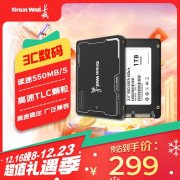 长城 CS20固态硬盘限时特惠只需299元 行业崩了