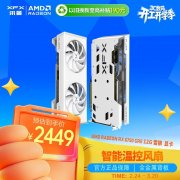 讯景 RX 6750 GRE 雪狼 12GB 独立显卡 凛冽算力沉浸电