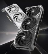 影驰 RTX 5060 Ti 8G金属大师 黑金 白金 三风扇散热