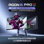 迎接电竞版五一黄金周 AGON AG276UZD电竞显示屏助力