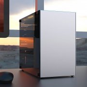 小优品 C2全铝银色MATX机箱：只要155元！