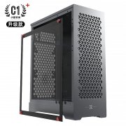 小优品 C1升级款全铝MATX/ITX机箱：359元
