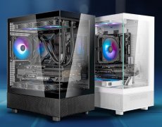 银昕 LUCID 04机箱正式上市，270°全景设计兼容多规