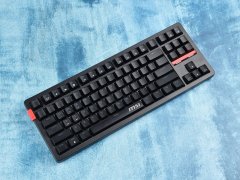 微星 FORGE GK300 WIRELESS 三模机械键盘评测 真 Gask