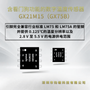 数字温度传感器GX21M15产品介绍