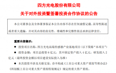 总投资6亿元！气体传感器龙头四方光电建设高端