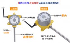 远距离LORA探杆测温仪在粮仓中的应用