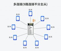蓝牙数据模块多连接方案让传感器更加智能