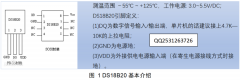 温度传感器DS18B20的电路和能读取正负温度数值的