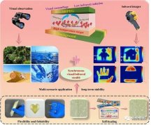 大连化物所研制自愈合可见光/红外隐身相变材料