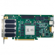 【PCIE736】基于 PCIE X16 总线架构 4 路 QSFP28 100G 光
